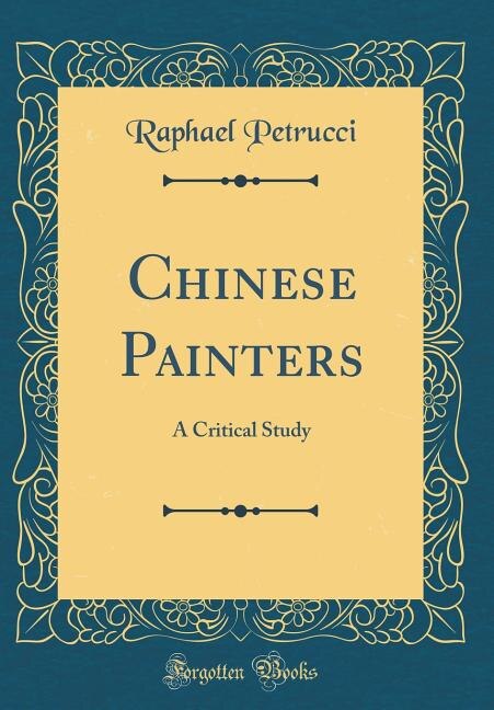 Front cover_Chinese Painters