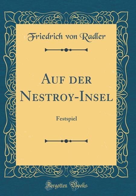 Front cover_Auf der Nestroy-Insel