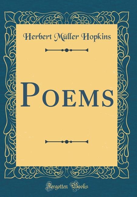 Couverture_Poems (Classic Reprint)