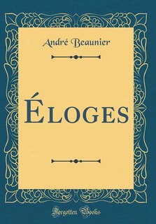 Front cover_&Eacute;loges (Classic Reprint)
