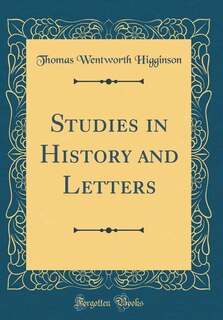 Front cover_Studies in History and Letters (Classic Reprint)