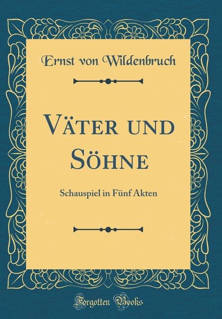 Front cover_V&auml;ter und S&ouml;hne