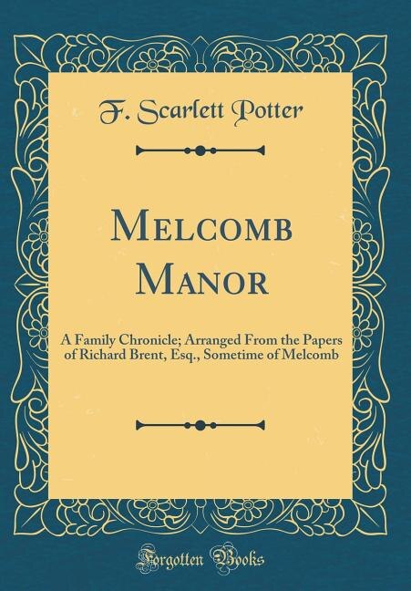 Couverture_Melcomb Manor