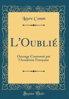 Couverture_L'Oublié