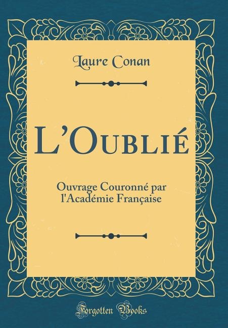 Couverture_L'Oublié