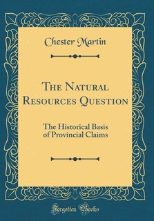 Couverture_The Natural Resources Question