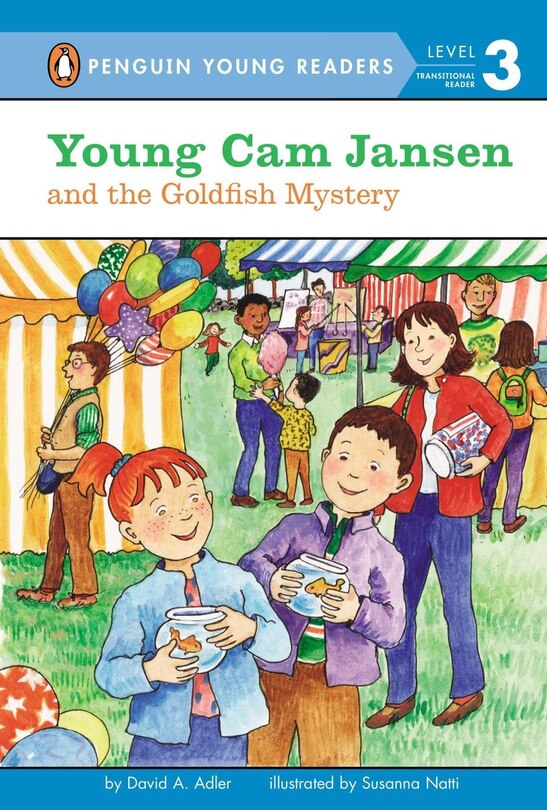 Front cover_Young Cam Jansen And The Goldfish Mystery