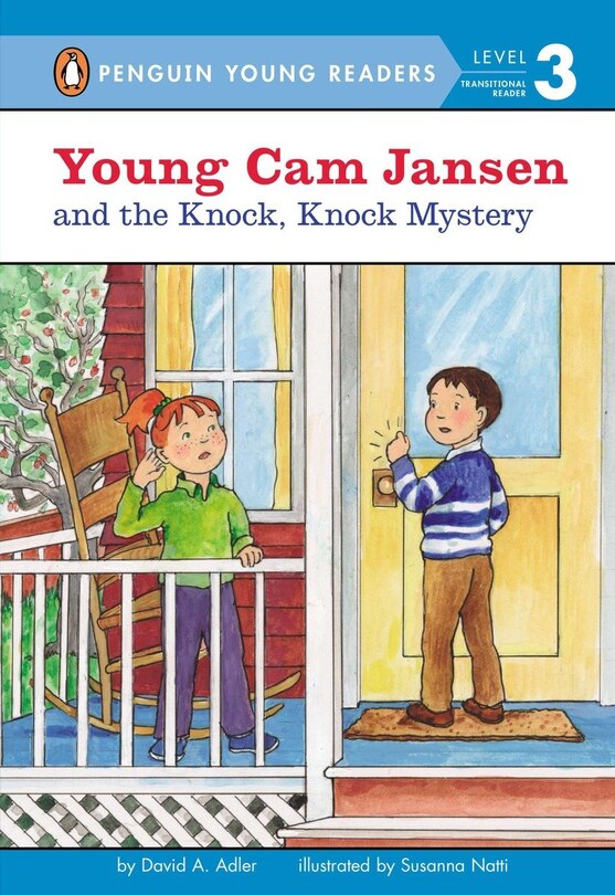 Front cover_Young Cam Jansen And The Knock, Knock Mystery