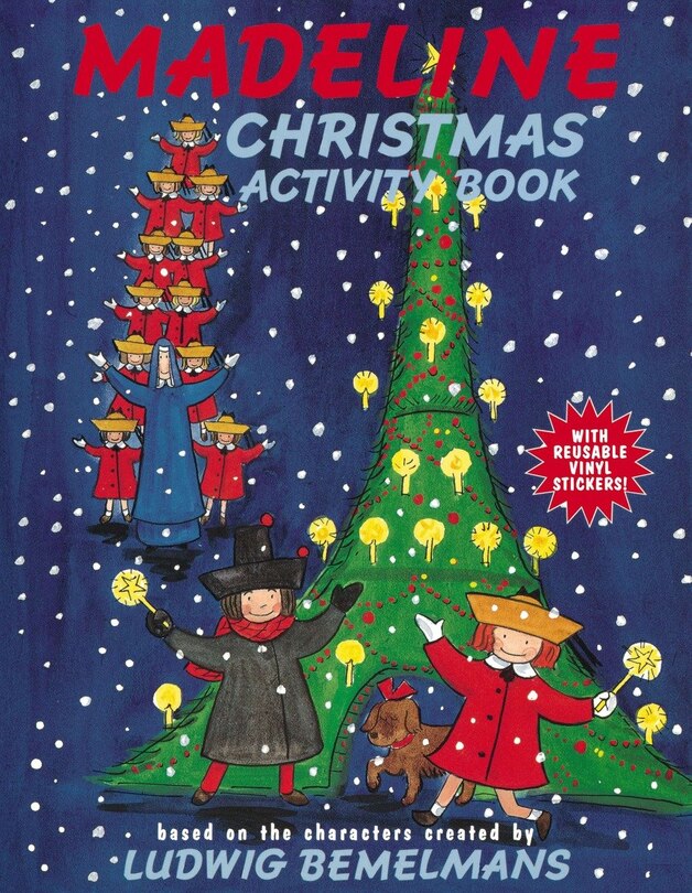 Front cover_Madeline Christmas Activity Book