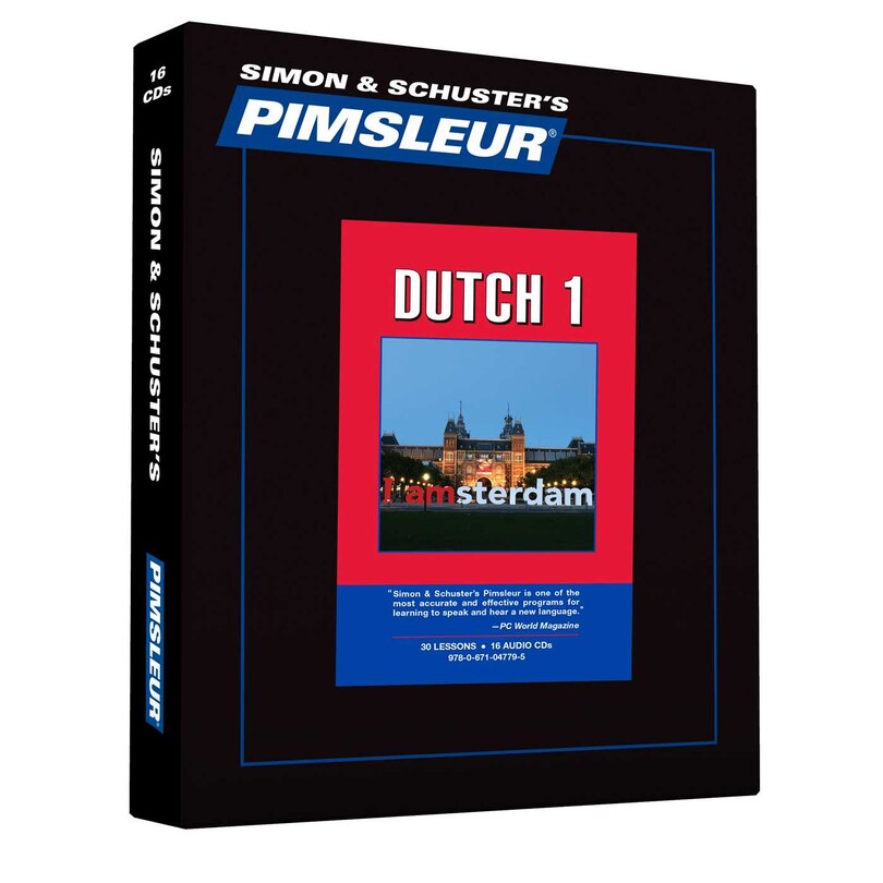 Couverture_Pimsleur Dutch Level 1 CD