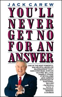 Front cover_You'll Never Get No For An Answer
