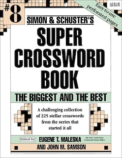 Front cover_Simon & Schuster Super Crossword Puzzle Book #8