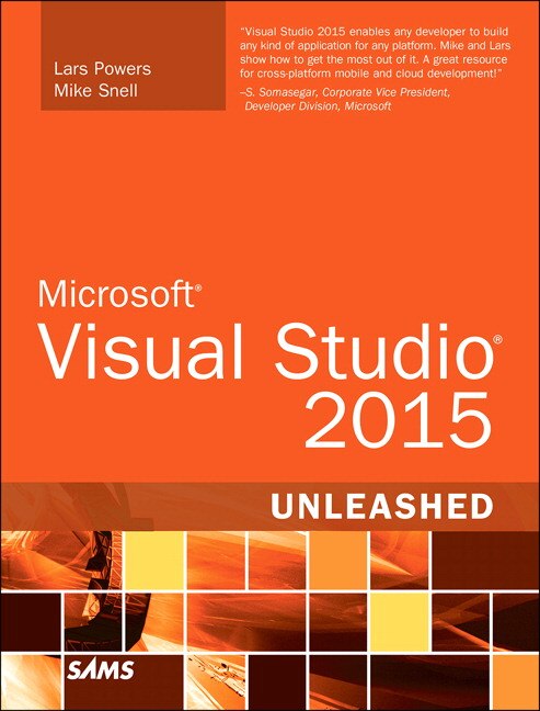 Couverture_Microsoft Visual Studio 2015 Unleashed