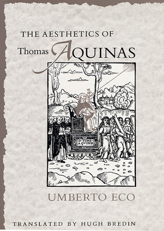 Couverture_Aesthetics of Thomas Aquinas