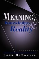Front cover_Meaning, Knowledge, and Reality