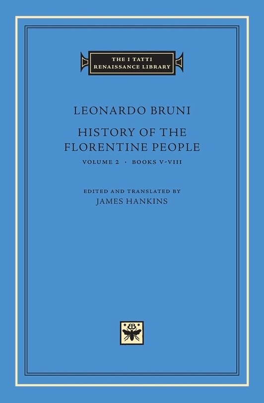 Front cover_History of the Florentine People