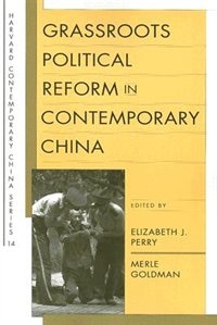 Front cover_Grassroots Political Reform in Contemporary China