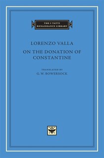 Front cover_On the Donation of Constantine