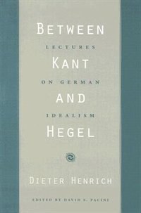 Front cover_Between Kant and Hegel