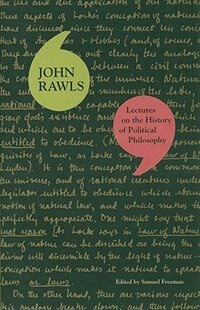 Front cover_Lectures on the History of Political Philosophy