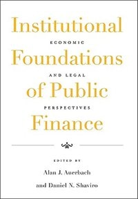 Couverture_Institutional Foundations of Public Finance
