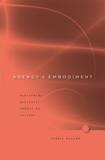 Front cover_Agency and Embodiment