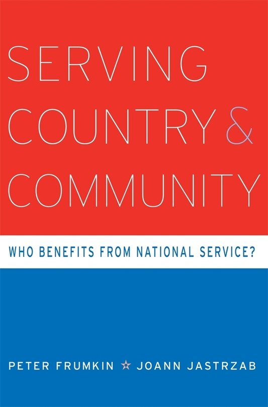 Front cover_Serving Country and Community