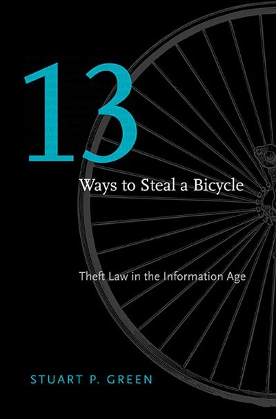 Front cover_Thirteen Ways to Steal a Bicycle