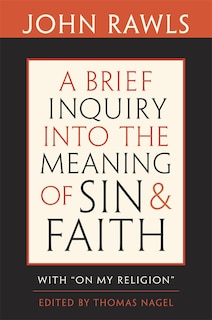 Front cover_Brief Inquiry into the Meaning of Sin and Faith