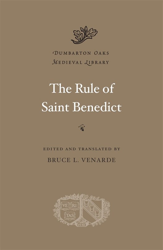 Front cover_Rule of Saint Benedict