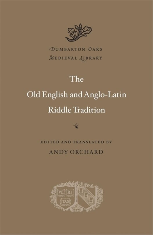 Couverture_Old English and Anglo-Latin Riddle Tradition