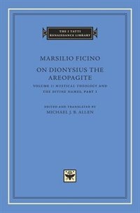 On Dionysius the Areopagite