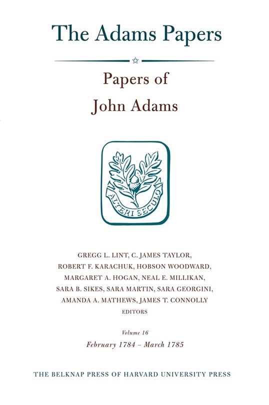 Front cover_Papers of John Adams