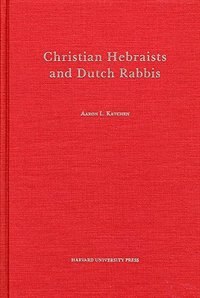 Couverture_Christian Hebraists and Dutch Rabbis