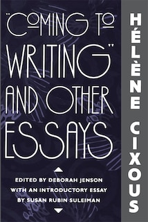 Front cover_Coming to Writing and Other Essays