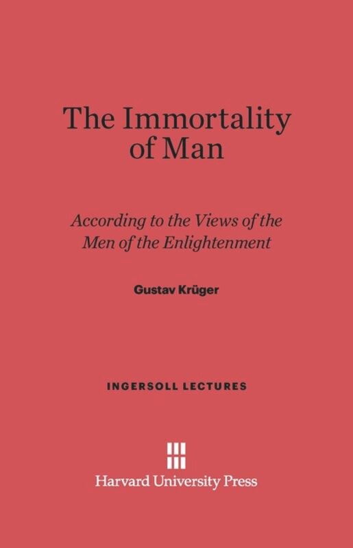 Front cover_The Immortality of Man