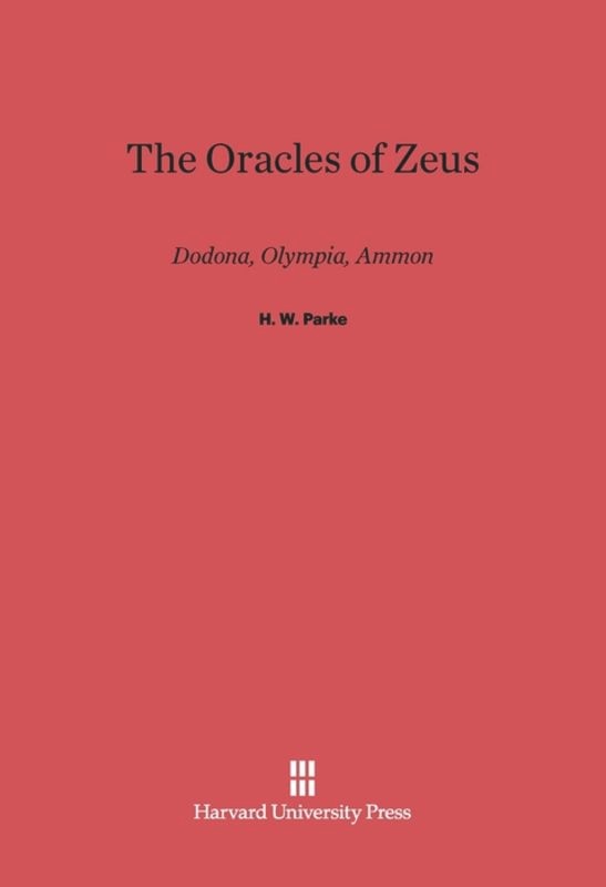 Front cover_The Oracles of Zeus