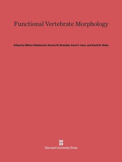 Front cover_Functional Vertebrate Morphology