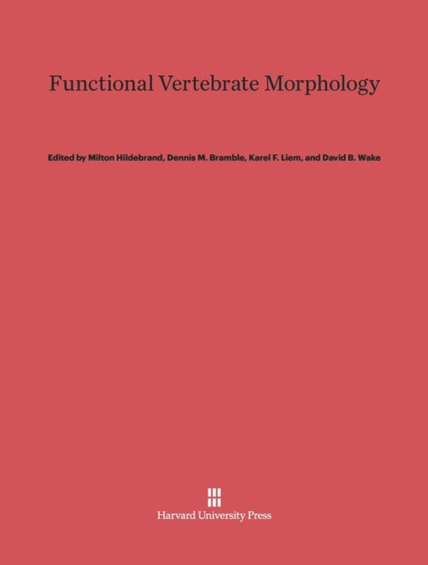 Front cover_Functional Vertebrate Morphology