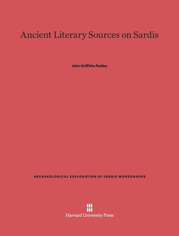 Couverture_Ancient Literary Sources on Sardis