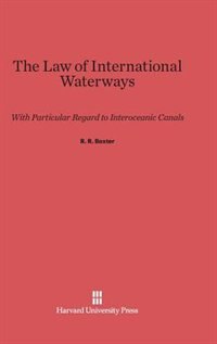 Front cover_The Law of International Waterways