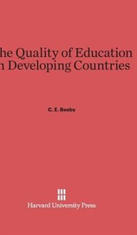 Front cover_The Quality of Education in Developing Countries