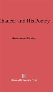Front cover_Chaucer and His Poetry