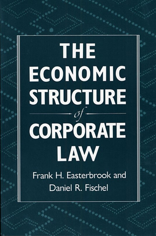 Couverture_The Economic Structure of Corporate Law