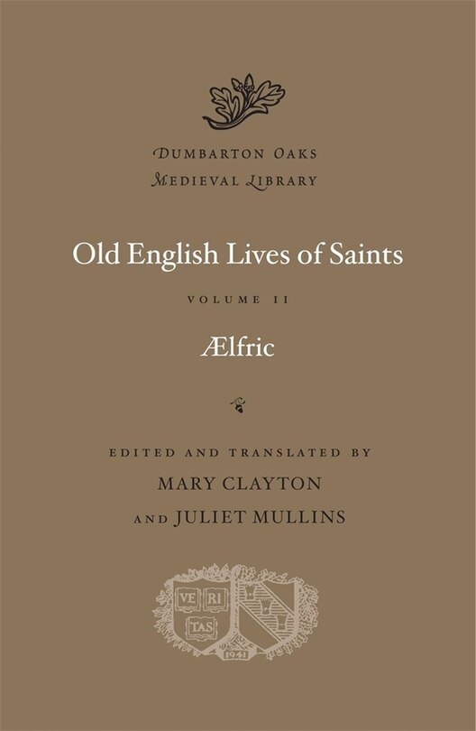 Front cover_Old English Lives of Saints