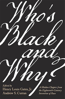 Front cover_Who's Black and Why?