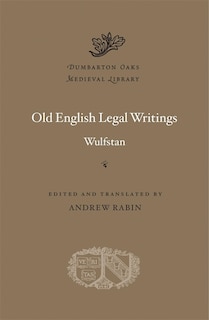 Couverture_Old English Legal Writings