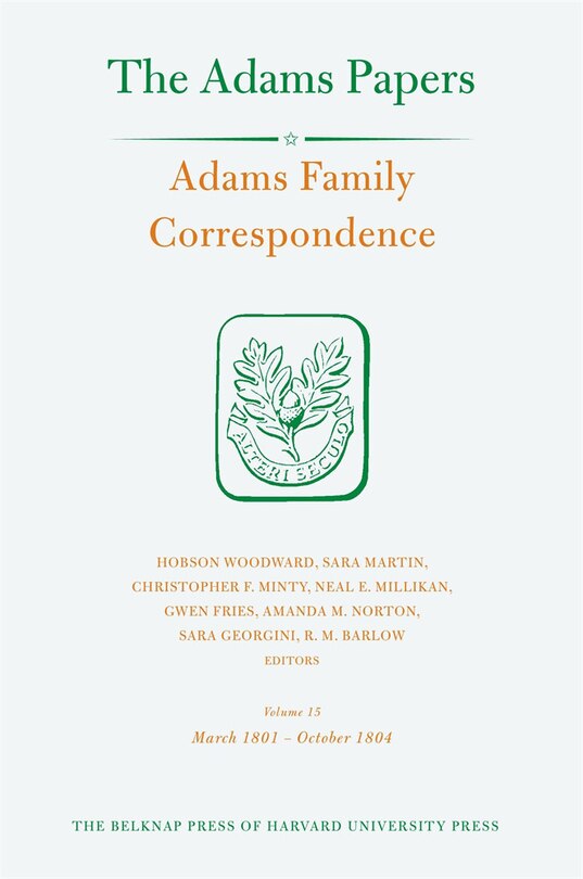 Front cover_Adams Family Correspondence