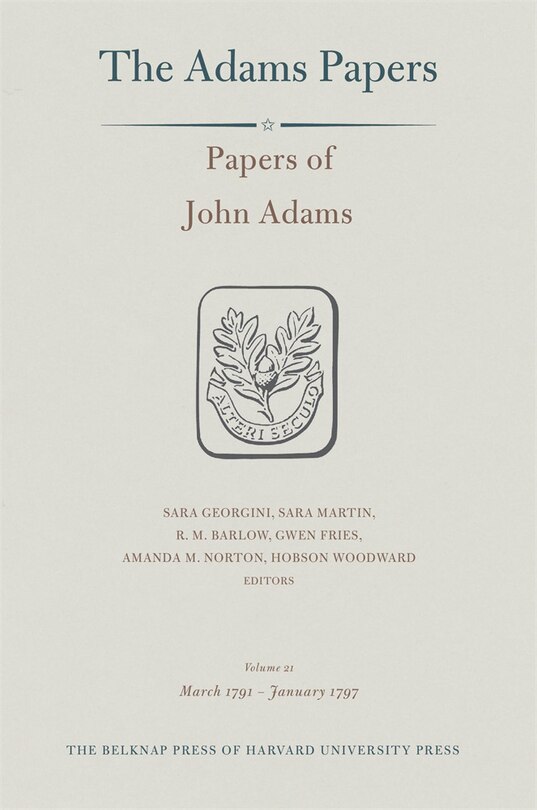 Front cover_Papers of John Adams