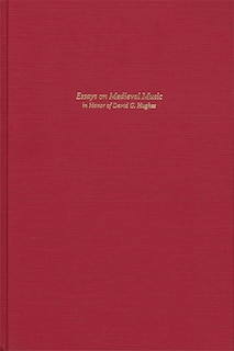 Couverture_Essays On Medieval Music In Honor Of David G. Hughes